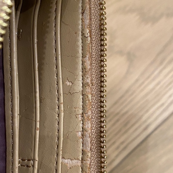 Coach Beige Wristlet Clutch - Picture 6 of 7